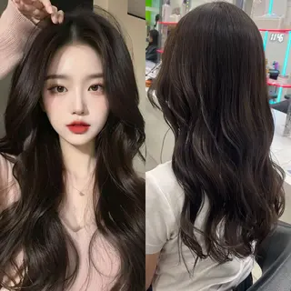 ミディアム 大人っぽ上品🤍韓国 レイヤー🤍ふうがのヘアスタイル