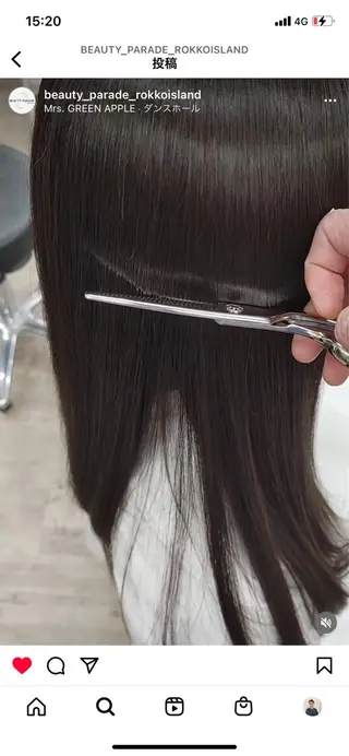 ミディアム 丹野 圭太のヘアスタイル