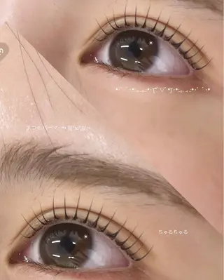マツエク・マツパ Choco Lash所属・🤍かの🤍 Le'r firstの眉毛・アイブロウイメージ