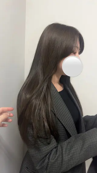 ロング カラー 🩷銀座/縮毛矯正 特化サロン🪞みことのヘアスタイル
