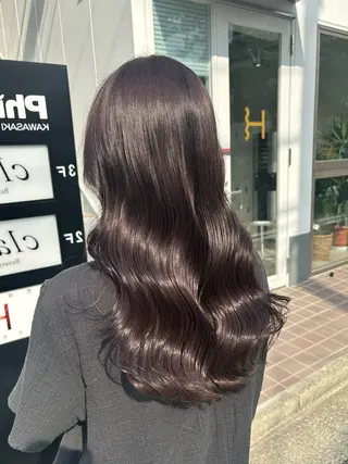 セミロング カラー classic kawasaki所属・川崎のカラー職人🥣 kentaのヘアスタイル