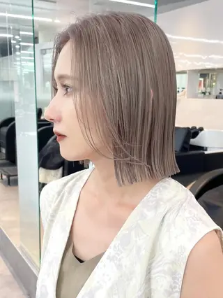カラー ミディアム ITbyALBUM 浦和店のヘアスタイル