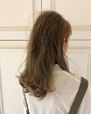 セミロング カラー ヘアアレンジ 🌷山田 有友名🌷のヘアスタイル