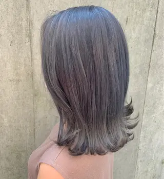 ミディアム カラー 🤍透明感/韓国風 🤍サクラギヒトミのヘアスタイル