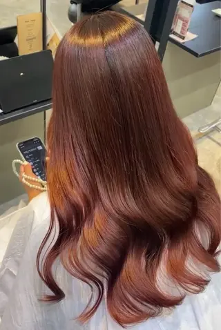 ロング カラー 🪐レイヤー/美髪 カラー/加野彩果🪐のヘアスタイル