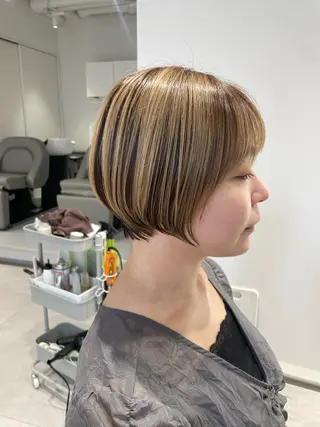 ショート カットモデル♡/石川 優奈のヘアスタイル