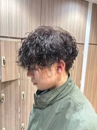 パーマ メンズ 波巻き・カルマ パーマ特化/aoiのヘアスタイル