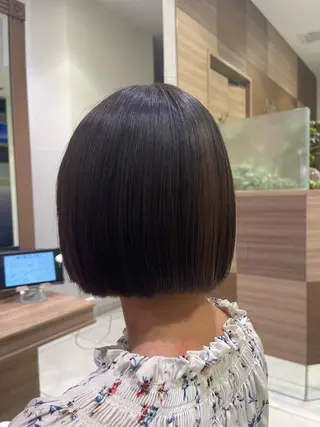 ショート 艶カラー みゆう🎀のヘアスタイル