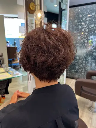 ショート カラー kataoka ryotaのヘアスタイル