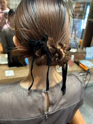 ロング ボブ/暖色/透明 感カラー/Sachiのヘアスタイル