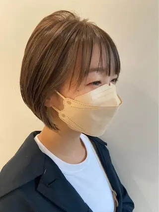 ショート アオイ/透明感カラー レイヤー🌙のヘアスタイル