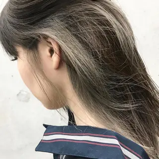 ミディアム カラー ✂︎ウルフ・ショート ✂︎MIKUNIのヘアスタイル