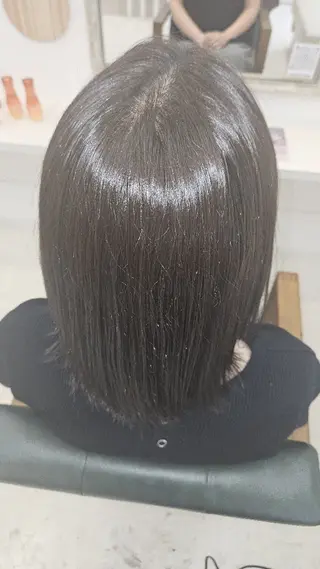 ミディアム 林慶吾/ショートボブ /デザインカラーのヘアスタイル