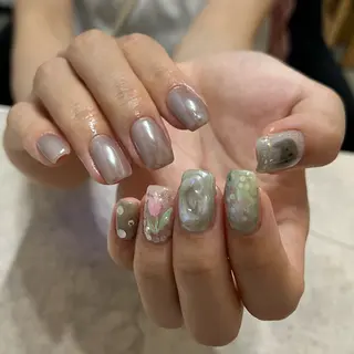 ネイル nail salon O (en)所属・vegh. nail/阿波座のネイルデザイン