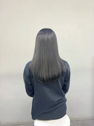 ロング カラー AHNKISM所属・似合わせカット💎 トレンドレイヤーのヘアスタイル