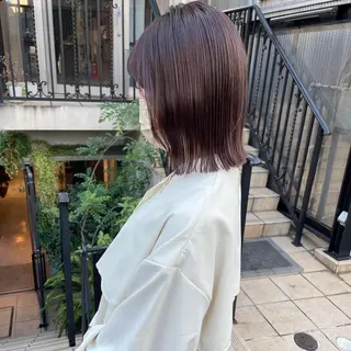 ミディアム カラー まつ毛パーマ🐏 NANAMIのマツエク・マツパデザイン