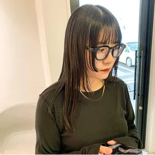 ミディアム 🤍aimi🤍 ウルフ/韓国ヘアのヘアスタイル