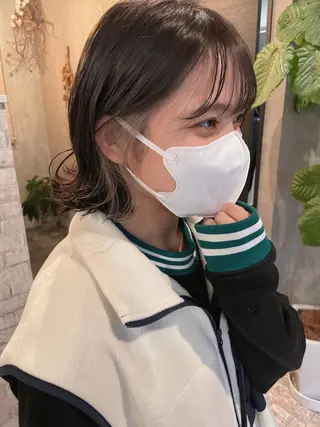 ミディアム カラー risako🇰🇷 韓国ヘア/レイヤーのヘアスタイル