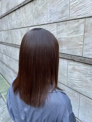 ミディアム stylist YUTOのヘアスタイル