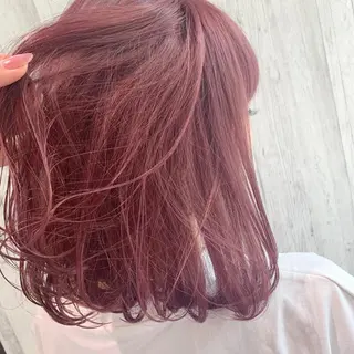 ミディアム カラー ヘアアレンジ 新宿color🐝 AYAKA🌈💖のヘアスタイル