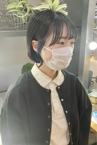 ショート カラー 菊地 紗矢のヘアスタイル