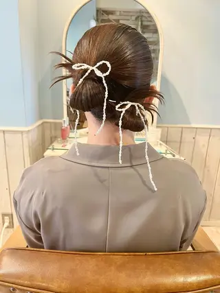 ヘアアレンジ 谷本 萌のヘアスタイル