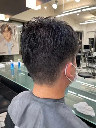 ショート メンズ 大山 真衣のヘアスタイル