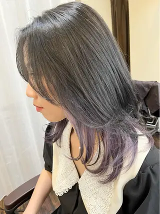 セミロング Tsuyoki .のヘアスタイル