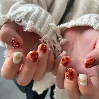 ネイル Yu_me 北堀江店所属・Yu_me 北堀江 chikaのネイルデザイン