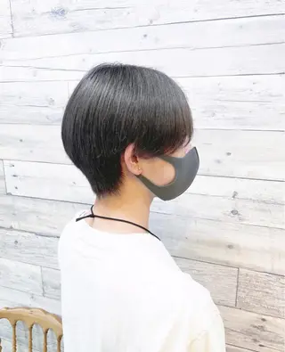 ショート メンズ ent所属・安本 瑠愛のヘアスタイル