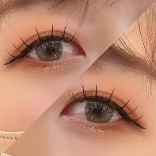 マツエク・マツパ LAUREL川崎店 ERIKO🐰束感♡のマツエク・マツパデザイン