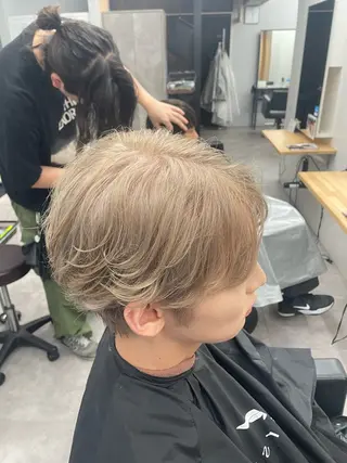 カラー ⭐️メンズカラー⭐️ No1二田健吾‼️のヘアスタイル