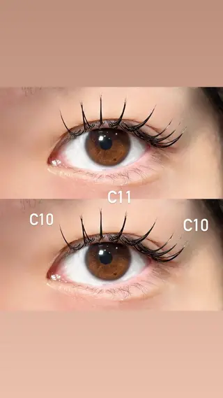 マツエク・マツパ 山本 恋乃香のマツエク・マツパデザイン