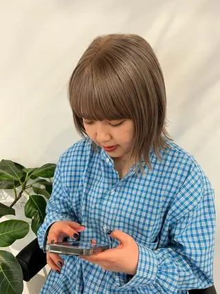 ミディアム fit　stand所属・ハルカ/ fit standのヘアスタイル