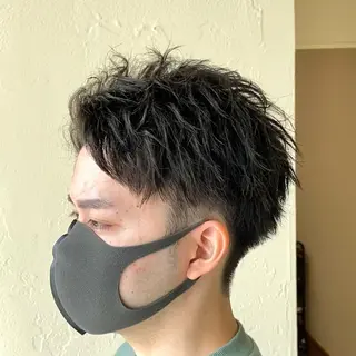 ショート メンズ 岩田 拓海のヘアスタイル