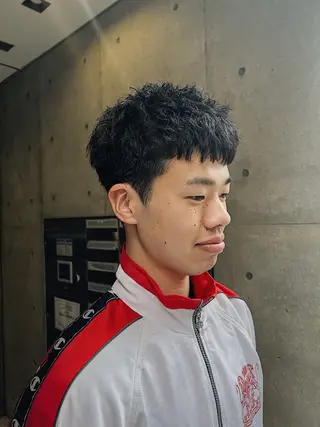 メンズ 大阪メンズハイトーン /スパイキー/RAIのヘアスタイル