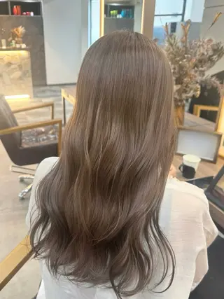 ミディアム カラー 艶髪カラー/レイヤー 🐣kokoro🌸のヘアスタイル