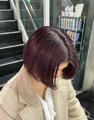 ショート オノ テンタのヘアスタイル