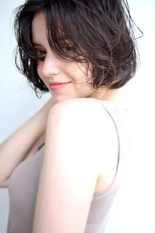 ショート カラー パーマ Mira 代表 SEKIのヘアスタイル