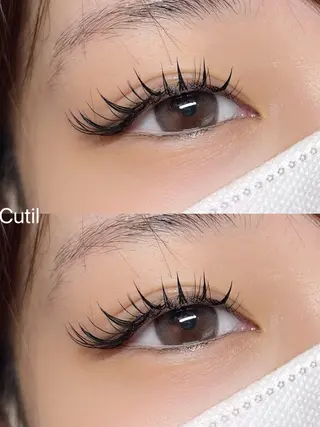 マツエク・マツパ Cutil . eyelash 🍊のマツエク・マツパデザイン