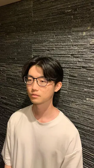 ミディアム メンズ ヒロ銀座バーバーショップ秋葉原店所属・芦川 柚貴のヘアスタイル