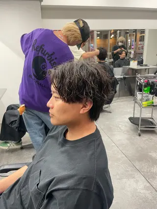 パーマ メンズ 町田エリアＮｏ．１/ パーマ特化/太田京希のヘアスタイル