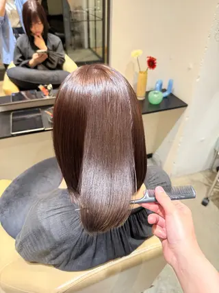 ショート 透明感カラー🫧/ 目黒/ Reinaのヘアスタイル