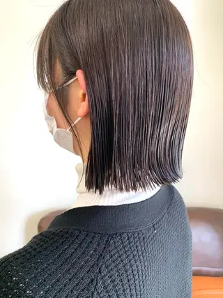 ショート カラー メンズパーマ✨️村越 雄斗のヘアスタイル