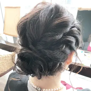 ロング ヘアアレンジ XXXY'S Color Flip所属・小宮 真理奈のヘアスタイル