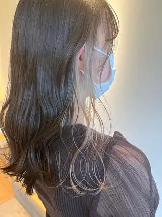 カラー 村松 萌のヘアスタイル