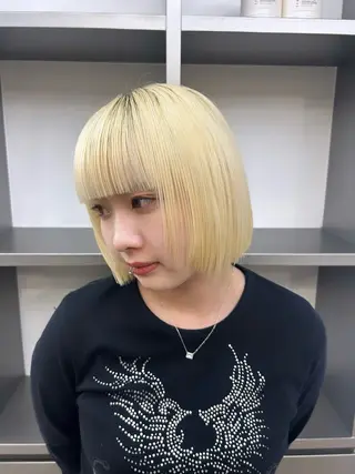 ショート MiRI💜地毛級 エクステ✖似合わせ技のヘアスタイル