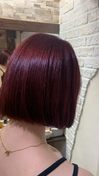 ショート カラー 小嶋 美里のヘアスタイル