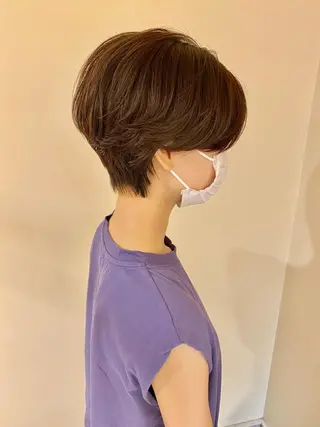 ショート カラー コマツリサ ROCCO eastのヘアスタイル