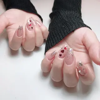 ロング ネイル ☺︎山部 志麻☺︎のネイルデザイン